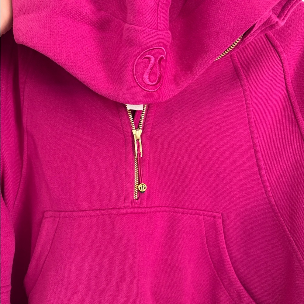 lululemon oversized scuba hoodie- Fuchsia - Picture 4 of 4